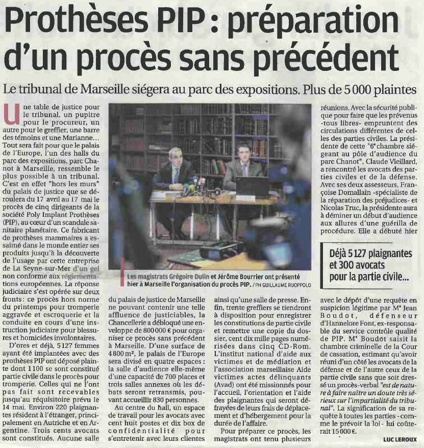 Affaire PIP la Provence