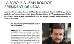 Interview de Maître Jean BOUDOT, président de l’Ecole des Avocats de la Région Sud-Est
