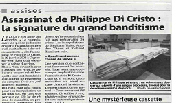 Affaire Sordi, article Nice Matin