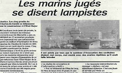 Affaire porte-avions Charles de Gaulle, article La Marseillaise