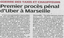 Affaire UBER, article la Provence