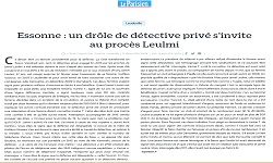Affaire LEULMI, Blog le Parisien